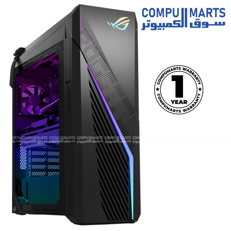 High performance gaming desktop featuring NVIDIA RTX 4060 graphics DLSS 3 support and Wi Fi 6 connectivity for gaming in Egypt