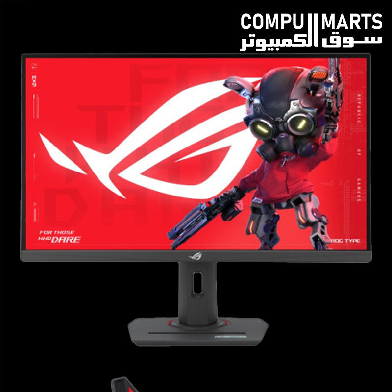 ROG Strix XG27ACMS 320Hz gaming monitor 27 inch 2560x1440 Fast IPS display with 0.3ms response time HDR10 and Adaptive Sync support