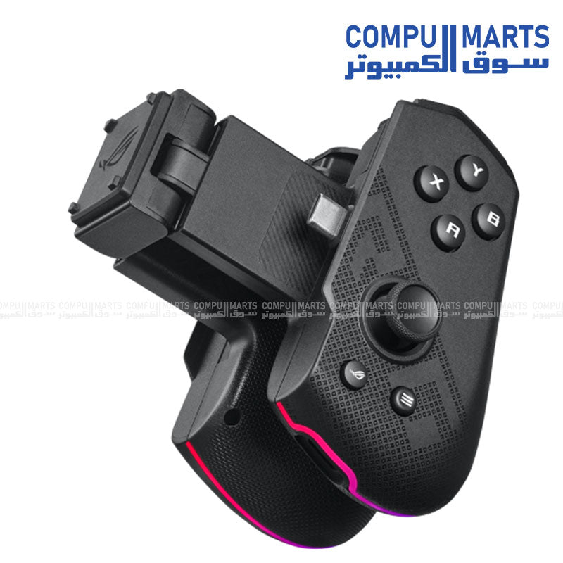 GU200A – Mobile Controller – ASUS – ROG Tessen USB-C wired Android gaming controller with foldable design