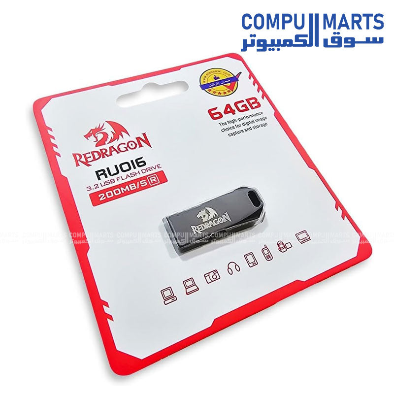 Redragon RU016 64GB USB flash memory