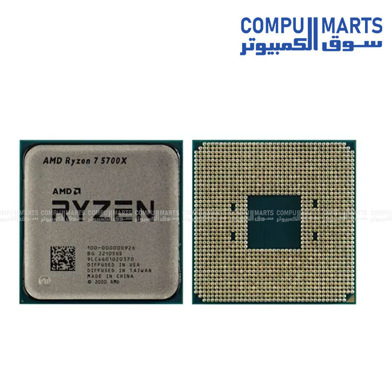 AMD Ryzen 7 5700X Tray CPU high performance processor