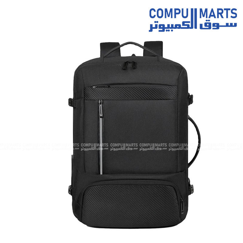Black Rahala RAL2405 laptop backpack