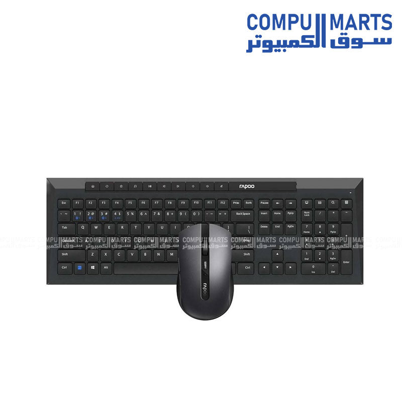 Rapoo 8210M Multi-mode Wireless Keyboard