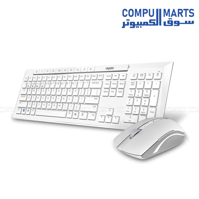 Rapoo 8210M Multi-mode Wireless Keyboard