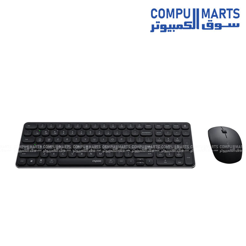 Rapoo 9320M Multi-Mode Wireless Keyboard and Mouse Combo