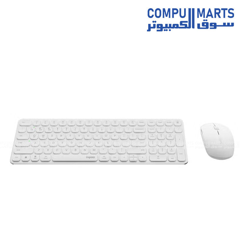 Rapoo 9320M Multi-Mode Wireless Keyboard and Mouse Combo