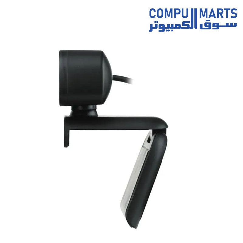 C260-Webcam-Rapoo-USB-Black-Full-HD