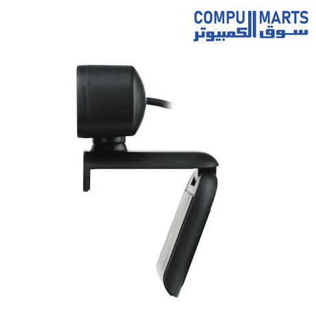 C260-Webcam-Rapoo-USB-Black-Full-HD