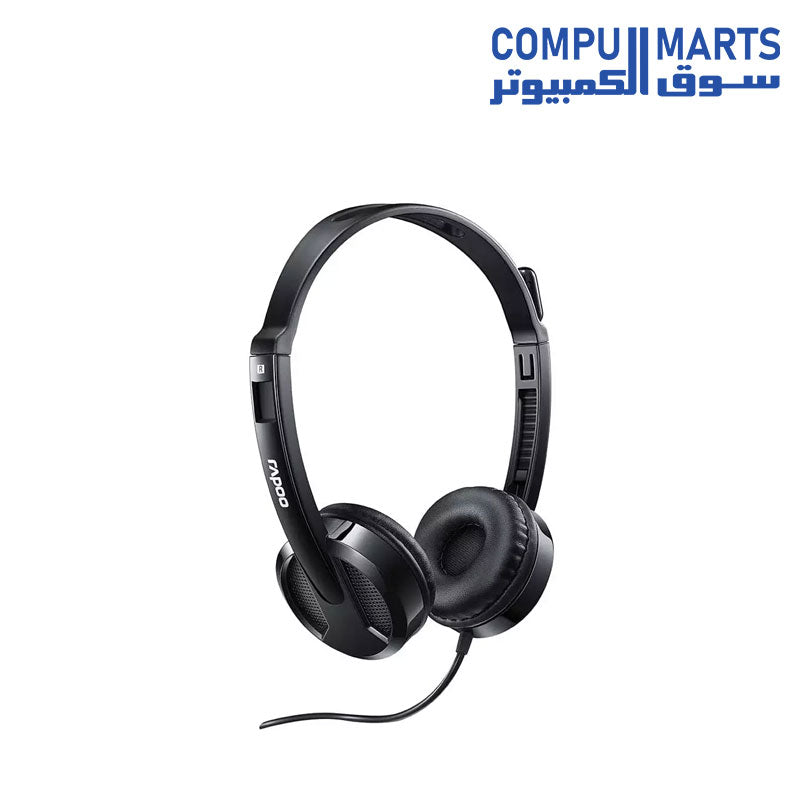 H120-Headphone-Rapoo-USB-Sterio-Headset-wired