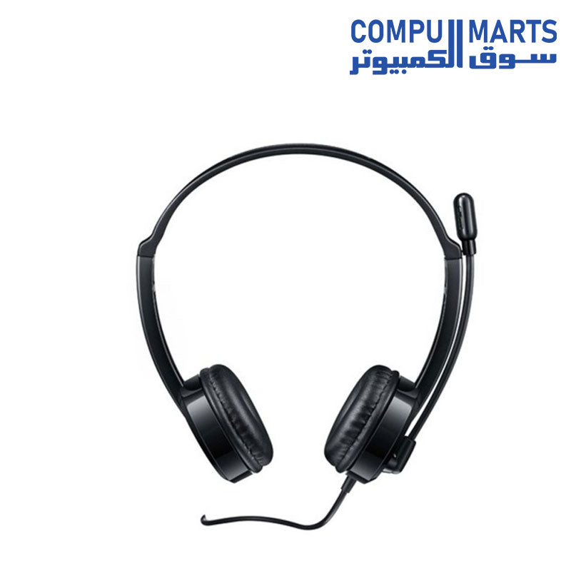 H120-Headphone-Rapoo-USB-Sterio-Headset-wired