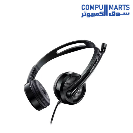 H120-Headphone-Rapoo-USB-Sterio-Headset-wired