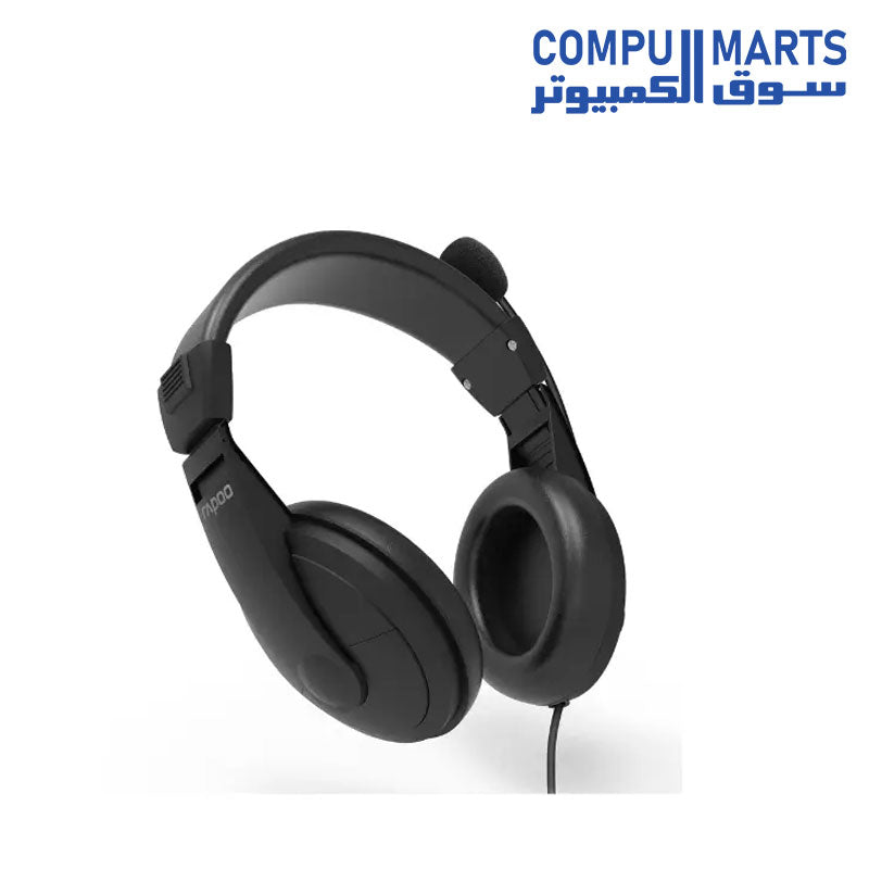 H150S-Headphone-Rapoo-USB-Stereo-Headset-WIRED
