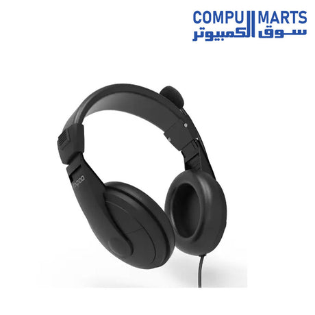 H150S-Headphone-Rapoo-USB-Stereo-Headset-WIRED