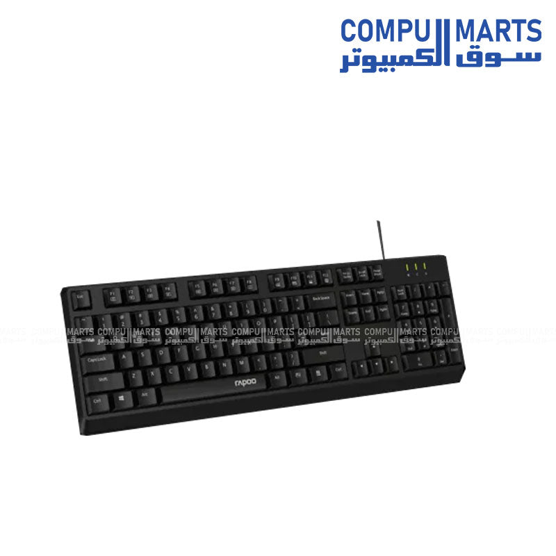 NK1900-Keyboard-Rapoo-Black