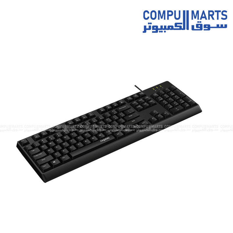 NK1900-Keyboard-Rapoo-Black