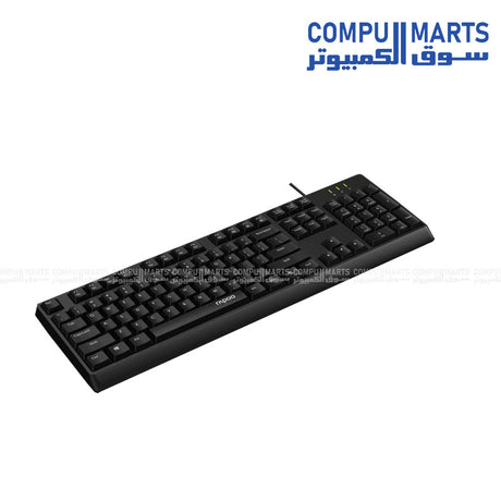 NK1900-Keyboard-Rapoo-Black