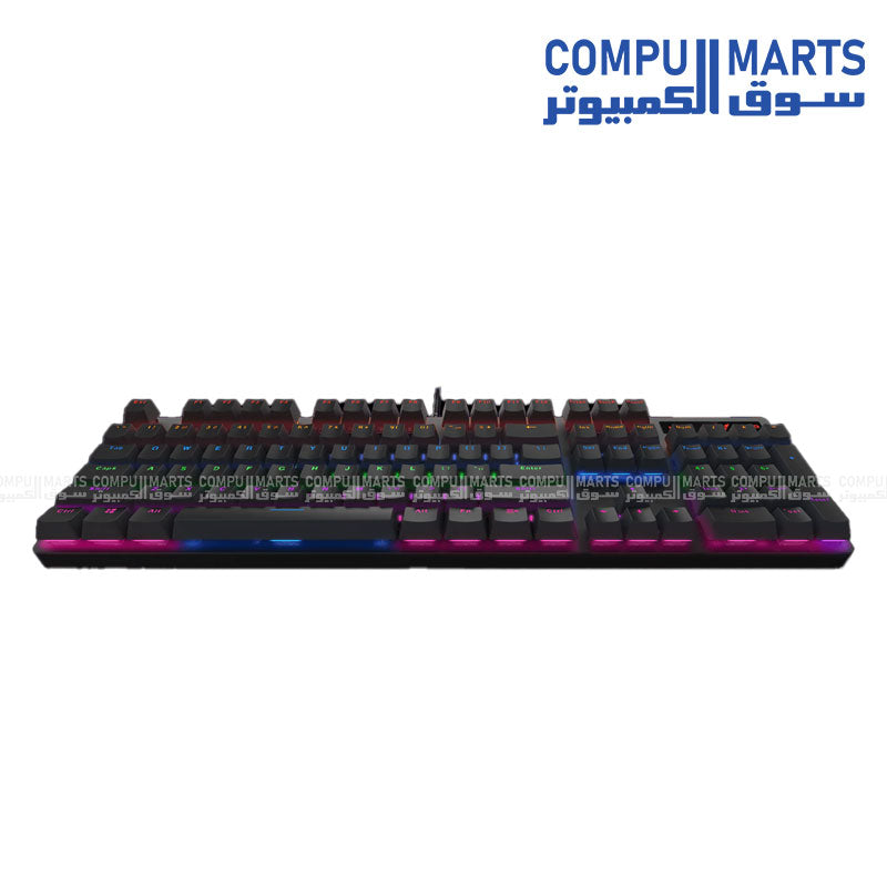 Rapoo V500PRO Backlit Mechanical Gaming Keyboard Black