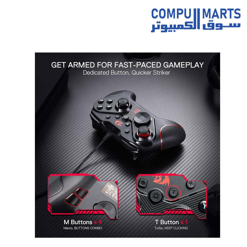 G710-Game-Controllers-Redragon-Wired