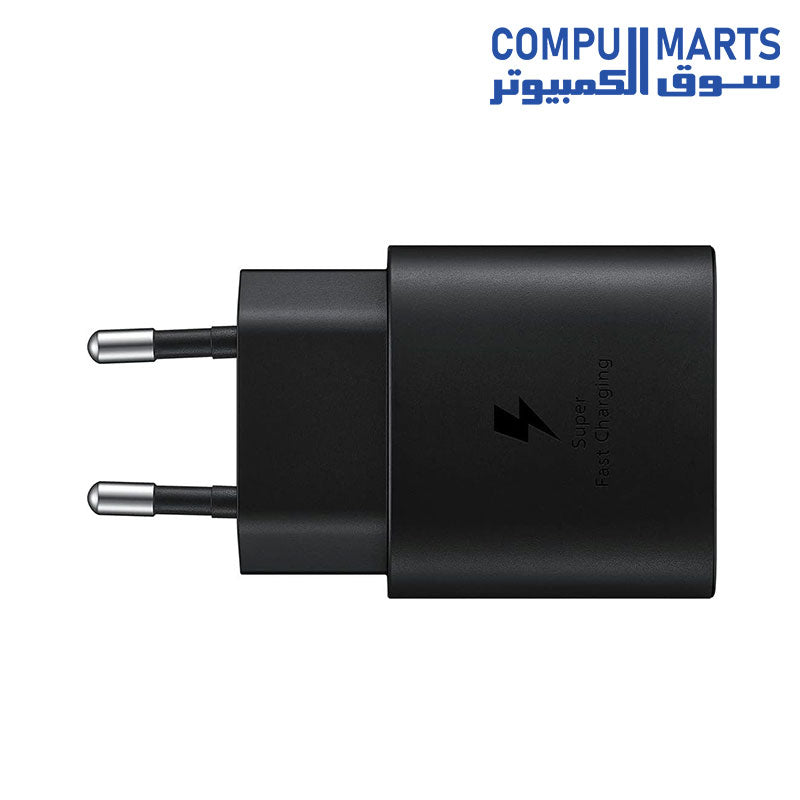 TA800-CHARGER-MOBILE-SAMSUNG-2-PIN-TYPE-C-25W-Fast-Charging-Schwarz