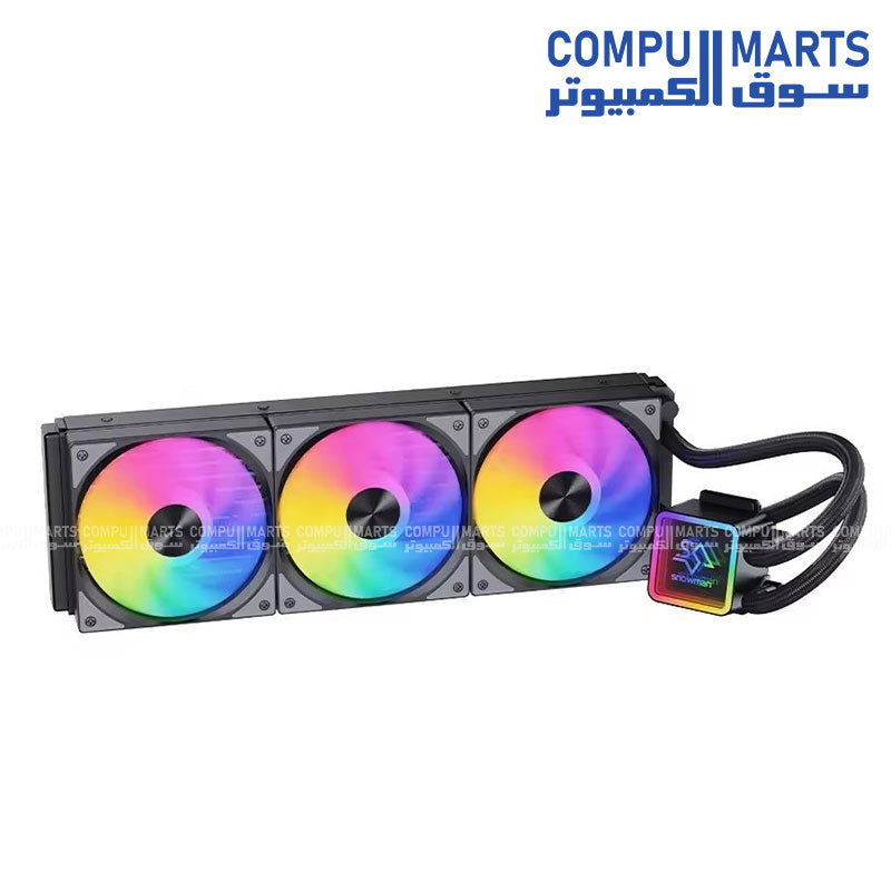 SNOWMAN KS360 ARGB CPU Water Cooling 120mm Cooler