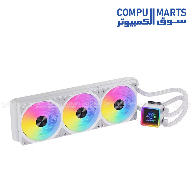 SNOWMAN KS360 ARGB CPU Liquid Cooler with ARGB Lighting