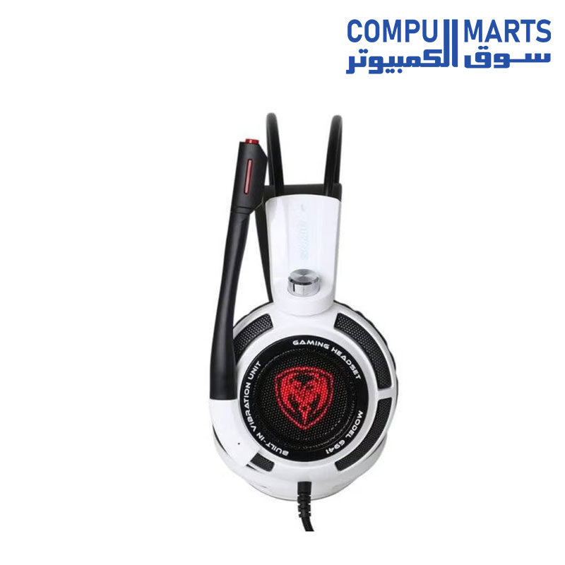 SOMIC G941 Gaming Headset 7.1 Virtual Surround Sound with Omnidirectional Mic & Volume Control | LED, USB