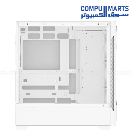 XPG Starker Air BTF Mid Tower PC Case โ Tempered Glass, 4ร120mm ARGB Fans, USB-C, E-ATX Support โ Black/White โ Egypt
