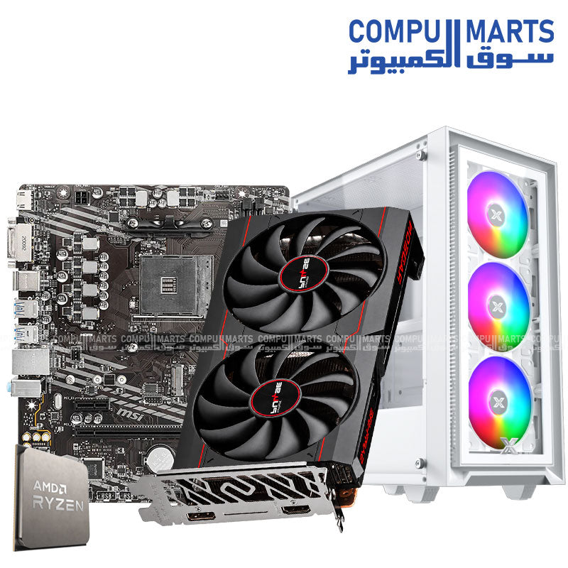SUPER NOVA V5 White Gaming PC with Xigmatek Case