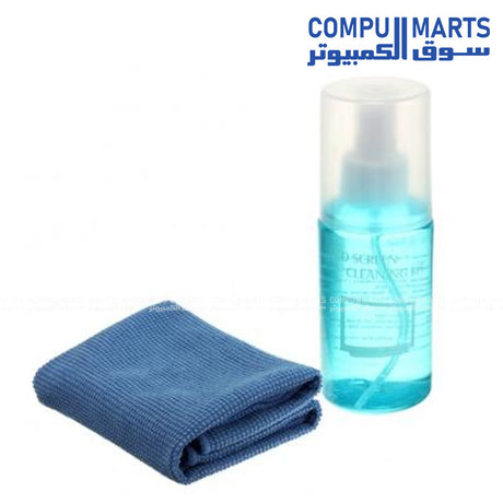 Screen Cleaning Kit for Mobile, Laptop, TV, PC & Camera โ with Microfiber Cloth