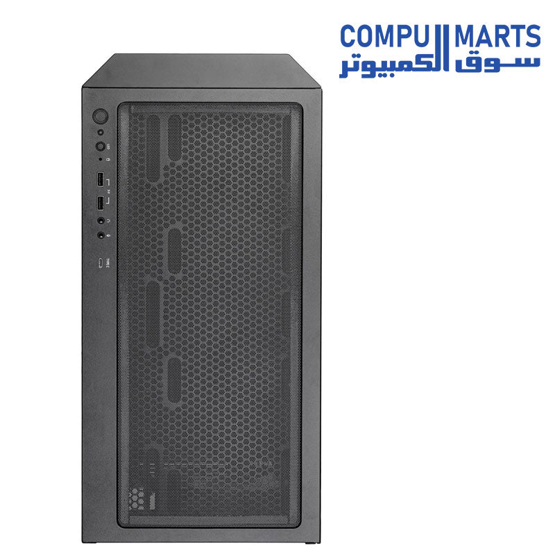 SilverStone FARA 514X ATX Mid-Tower Airflow SUPPORT radiator 360 MM  TOP & TYPE C PORT