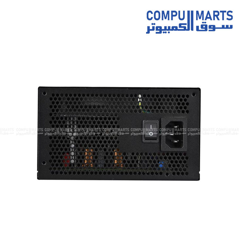 SilverStone- Strider 550 EF 550W- 80 PLUS EU -ATX power supply -with flat -cables -silent -120mm fan