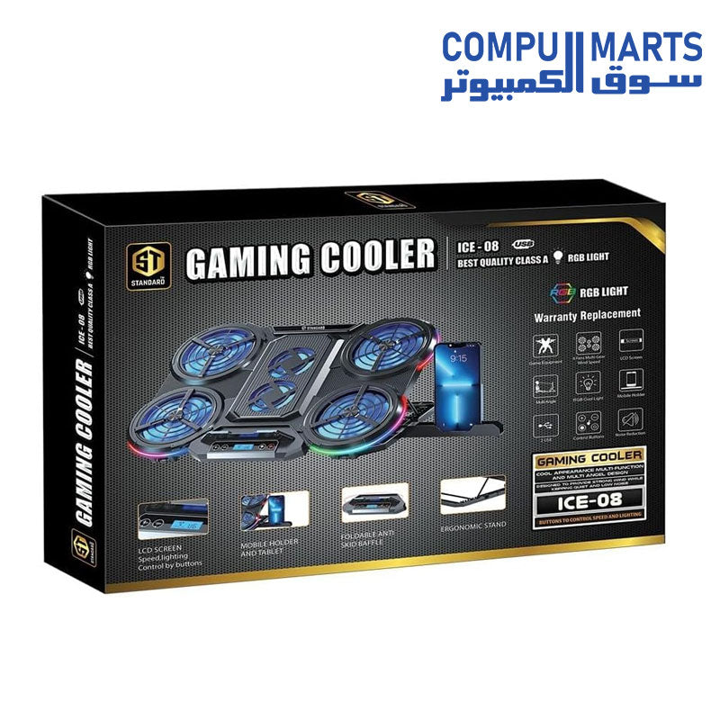 Standard-ICE08-Cooling-Pad-Generic-Gaming