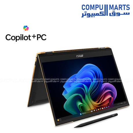 MSI Summit 13 AI+ Evo A2VMTG Copilot+ PC – Intel Core Ultra 9, 32GB RAM, Intel Arc Graphics, 13.3-inch FHD+ Touchscreen, Windows 11 Pro – Ink Black