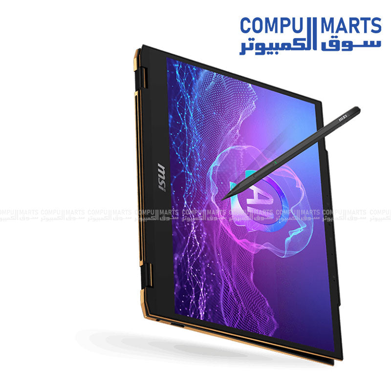 MSI Summit 13 AI+ Evo A2VMTG Copilot+ PC – Intel Core Ultra 9, 32GB RAM, Intel Arc Graphics, 13.3-inch FHD+ Touchscreen, Windows 11 Pro – Ink Black