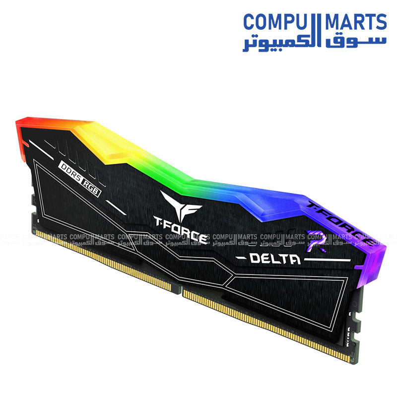 TEAMGROUP T-FORCE DELTA RGB DDR5 32GB – Desktop Memory – TEAMGROUP – 6000MHz CL32 RGB RAM