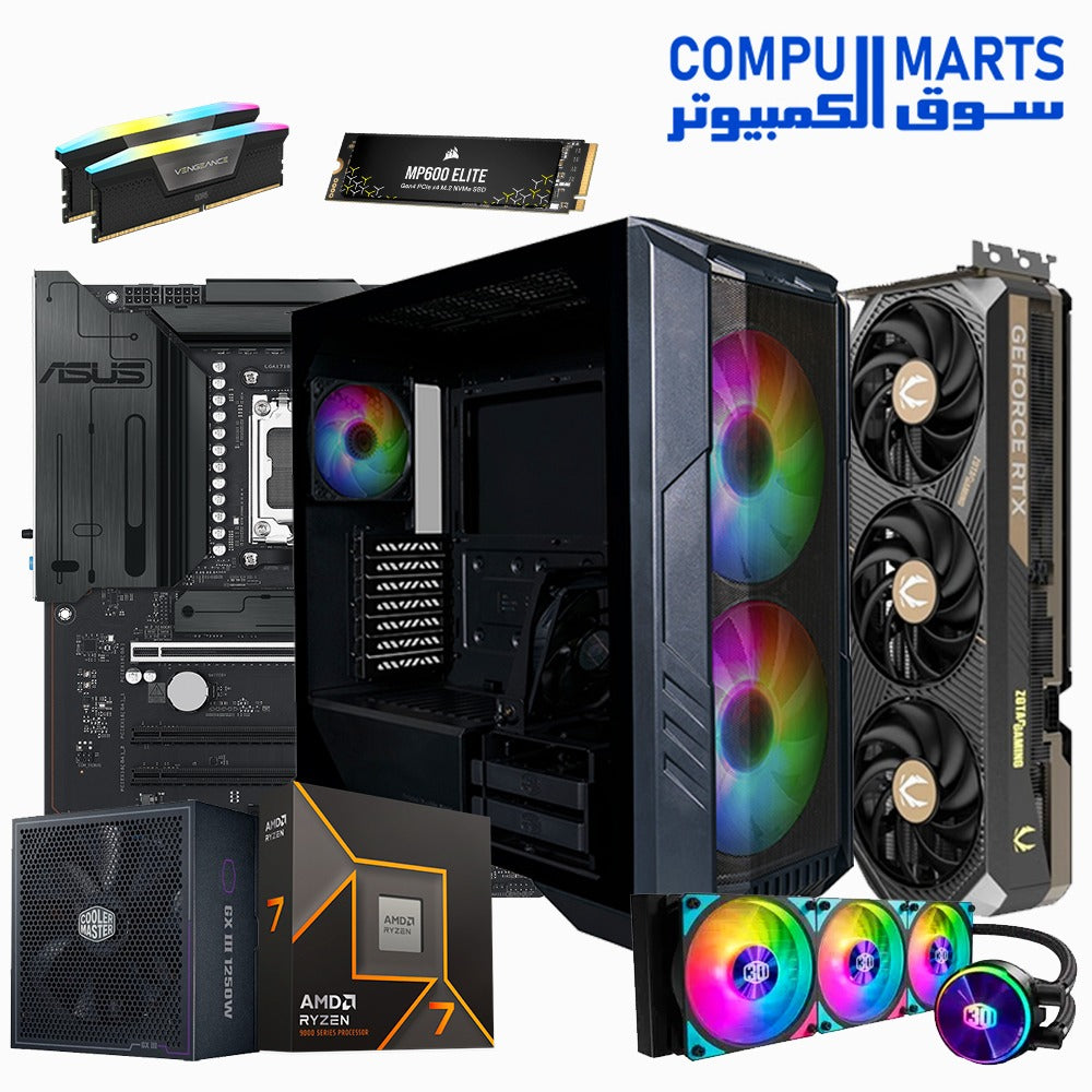 الفائز – جهاز كمبيوتر ألعاب Ryzen من Cooler Master | RTX 5080