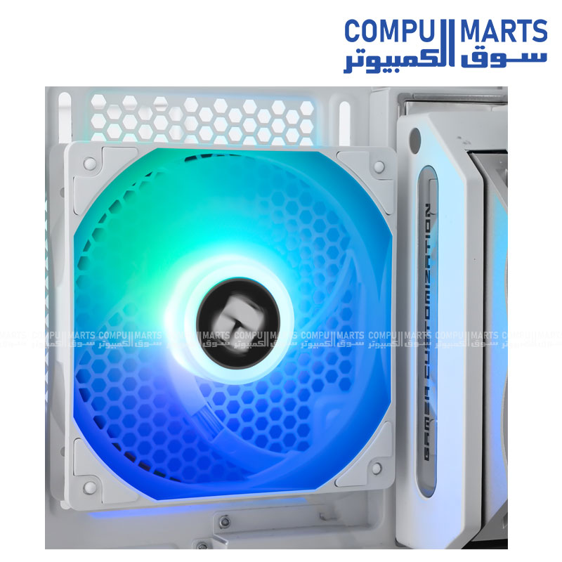 Thermalright TL-C12CW-S 120mm ARGB PWM case fan 4 pack high airflow silent cooling gaming PC fan black