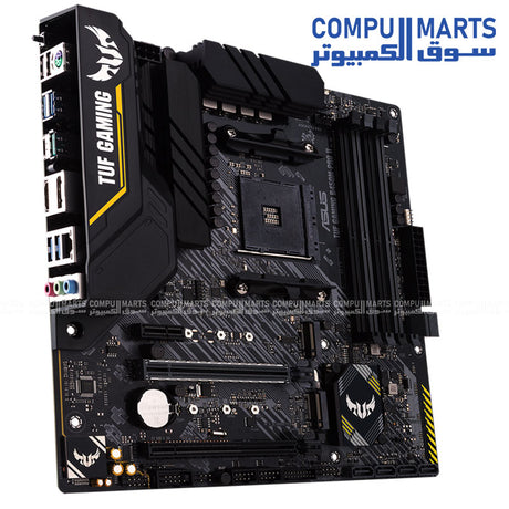 ASUS TUF Gaming B450M-PRO II Micro ATX AM4 Motherboard – Dual M.2, PCIe 3.0, USB 3.2 Gen 2, Aura Sync RGB