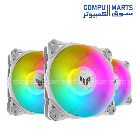 TUF GAMING TF120 ARGB WHITE EDITION 3IN1 egypt