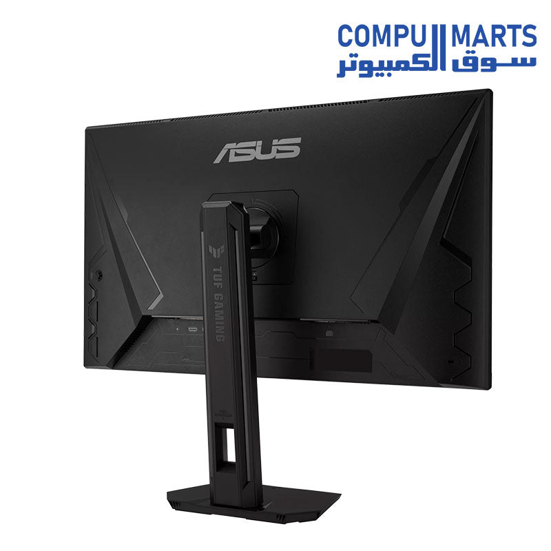 Close-up of the ASUS TUF Gaming VG27AQML5F 320Hz gaming monitor displaying crisp QHD graphics and colors