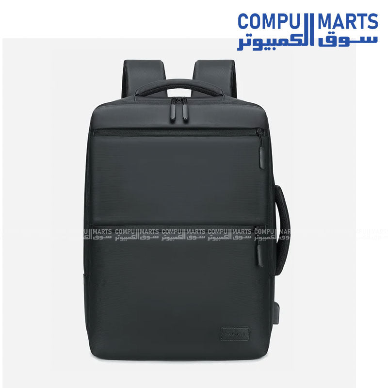 RAHALA RAL-815 black laptop backpack for 15.6-inch laptops