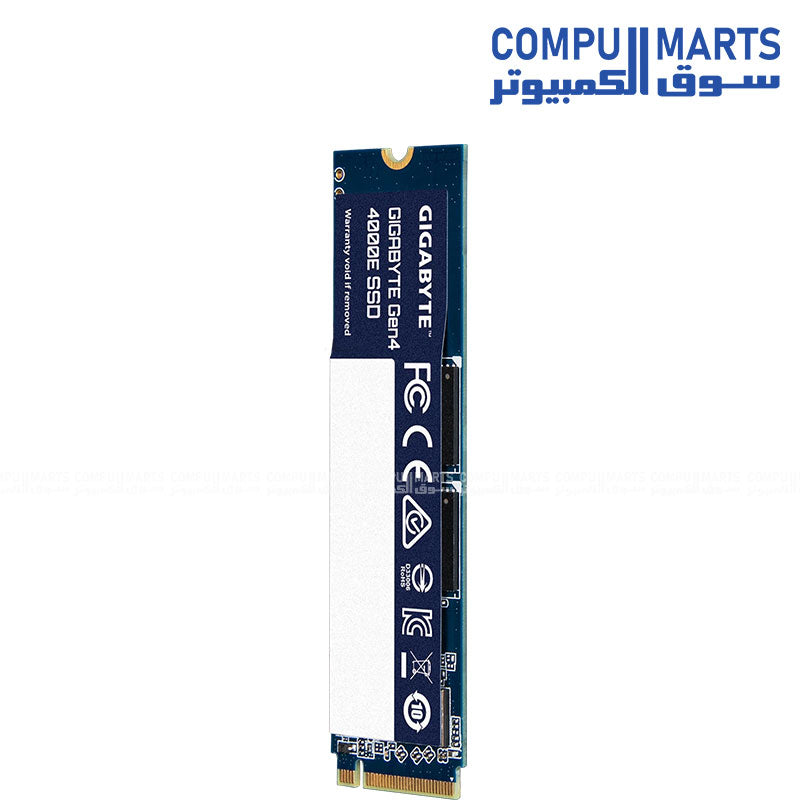 GIGABYTE 500GB internal SSD with 1.5 million hours MTBF and M.2 2280 form factor available through Compumarts