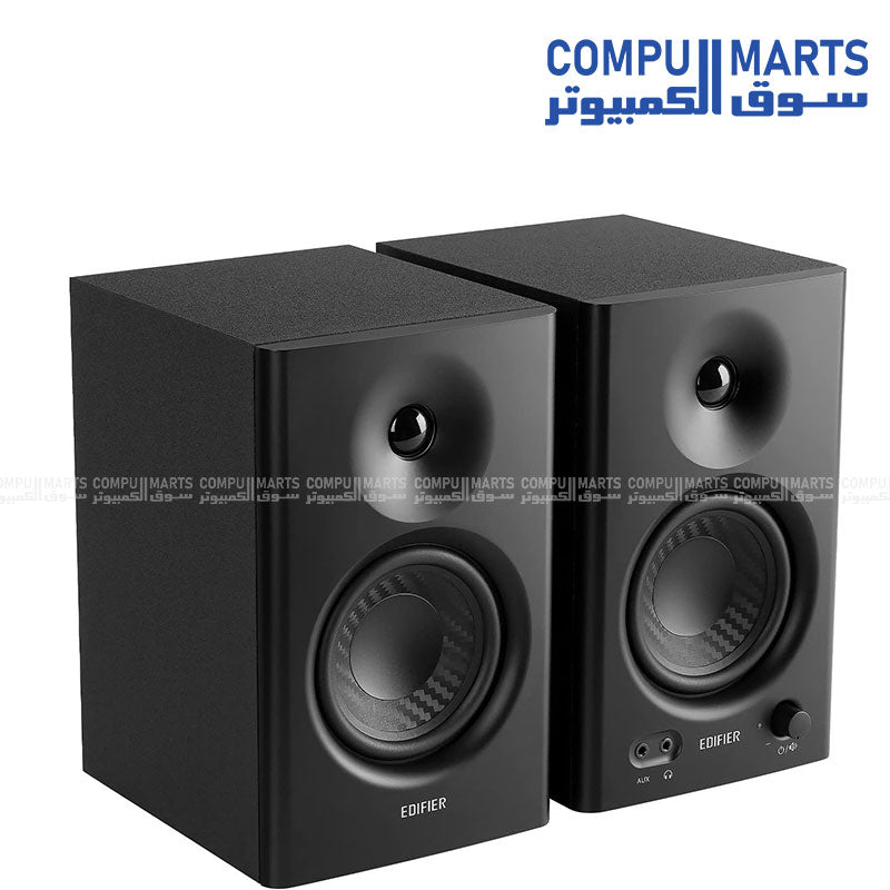 Edifier MR4 Powered Studio Monitor Speakers in black available at Compumarts