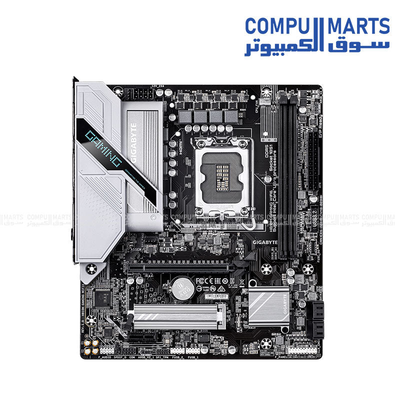 GIGABYTE H810M GAMING WIFI6 motherboard with DDR5 6400/5600 MT/s memory support in Egypt