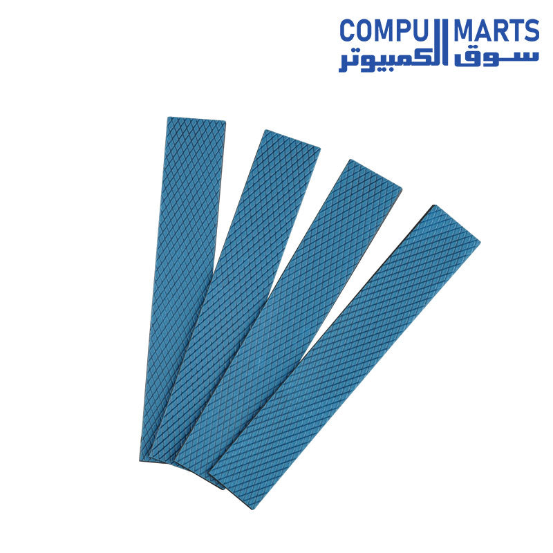 وسادات حرارية من Thermal Grizzly Minus Pad Advance، مقاس 100x100x0.5 مم، قطعتان