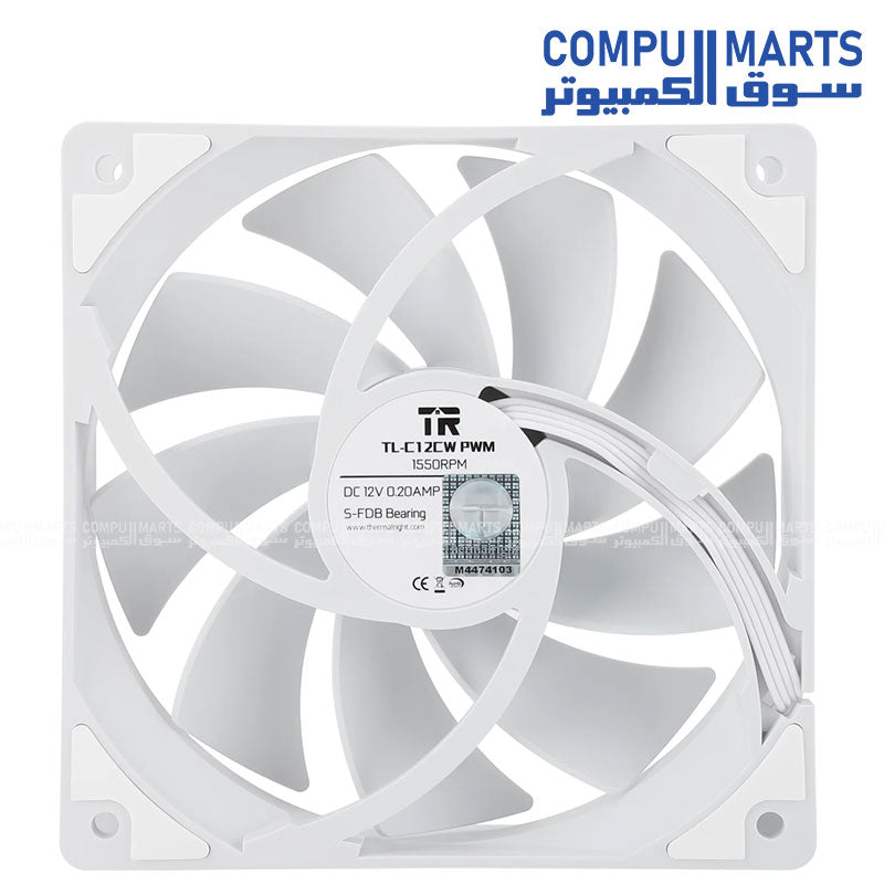 Thermalright TL-C12C 120mm PWM case cooling fan
