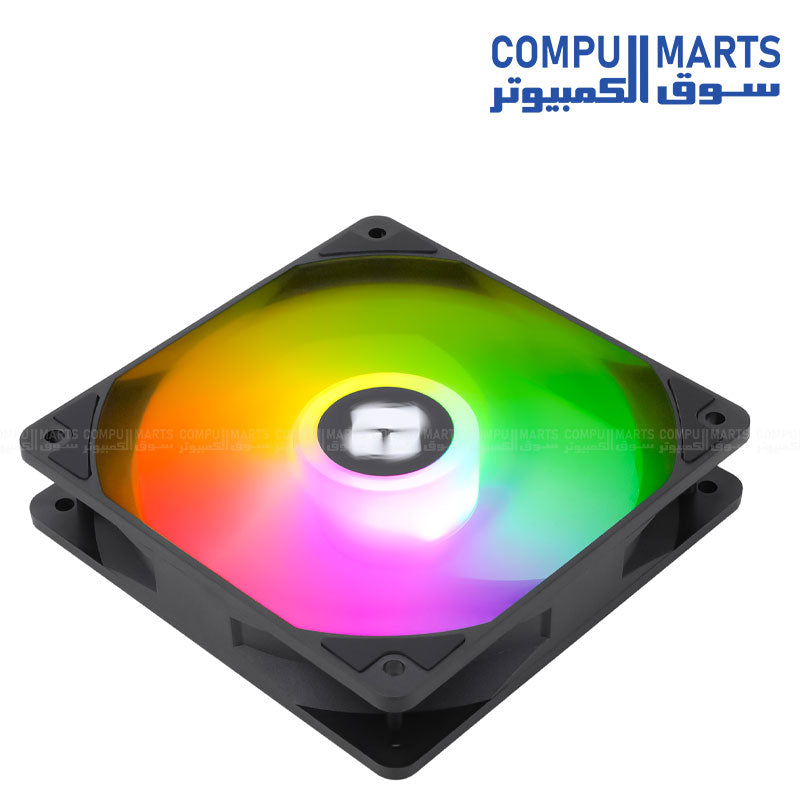 Thermalright TL-C12C-S ARGB 120mm PWM case fan with colorful RGB lighting and high airflow