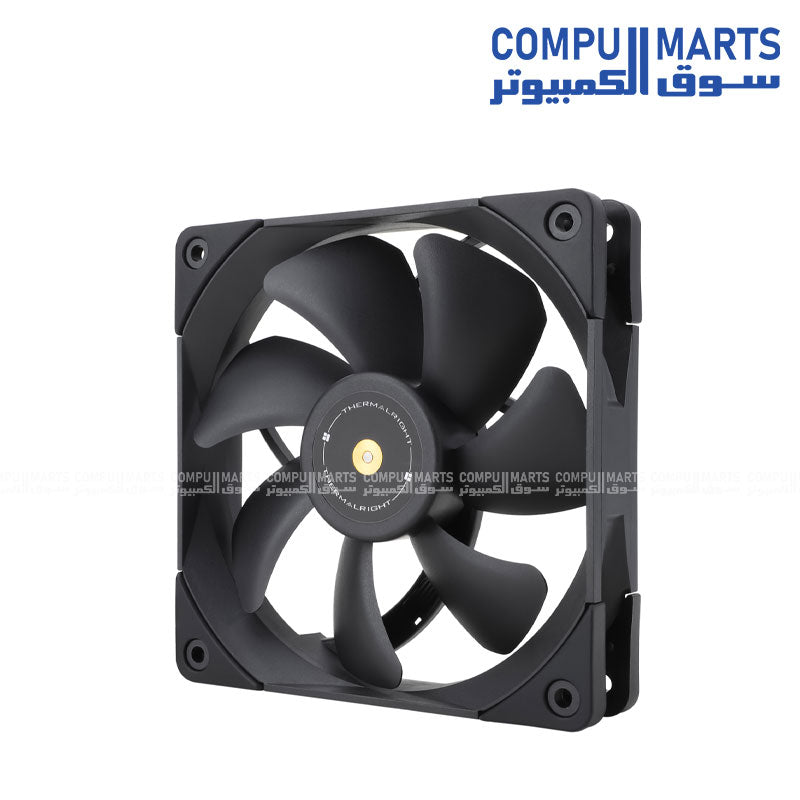 Thermalright TL-E12B EXTREM 120mm high performance PC cooling fan with black design