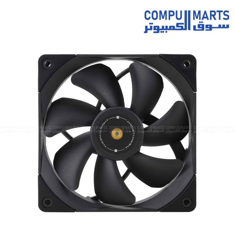 Thermalright TL-E12B EXTREM 120mm high performance PC cooling fan with black design