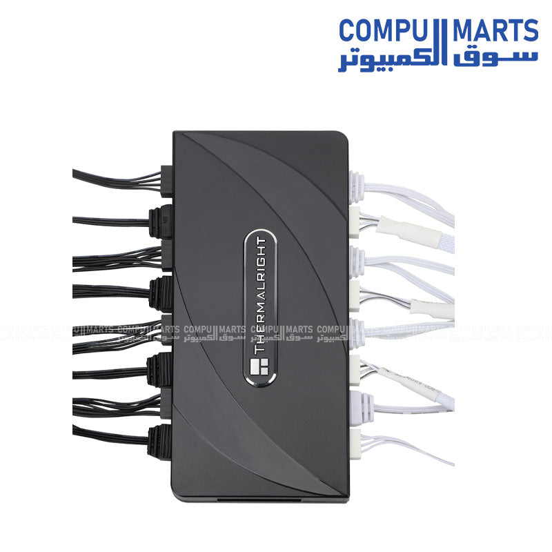 Thermalright TL-FAN and ARGB Hub x8 supporting 8 PWM fans and 5V ARGB sync with compact lightweight design